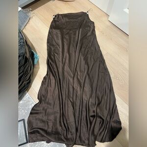 NWOT SHEIN Plus Satin Midi Dress